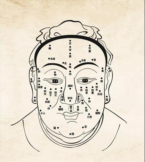 男人面相痣图解 男人面相痣图解大全