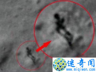 月球上确实有详细的生命存在的痕迹