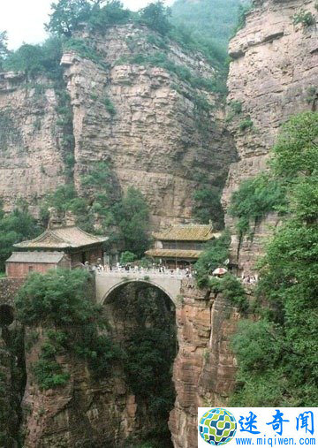 河北苍岩山悬空寺
