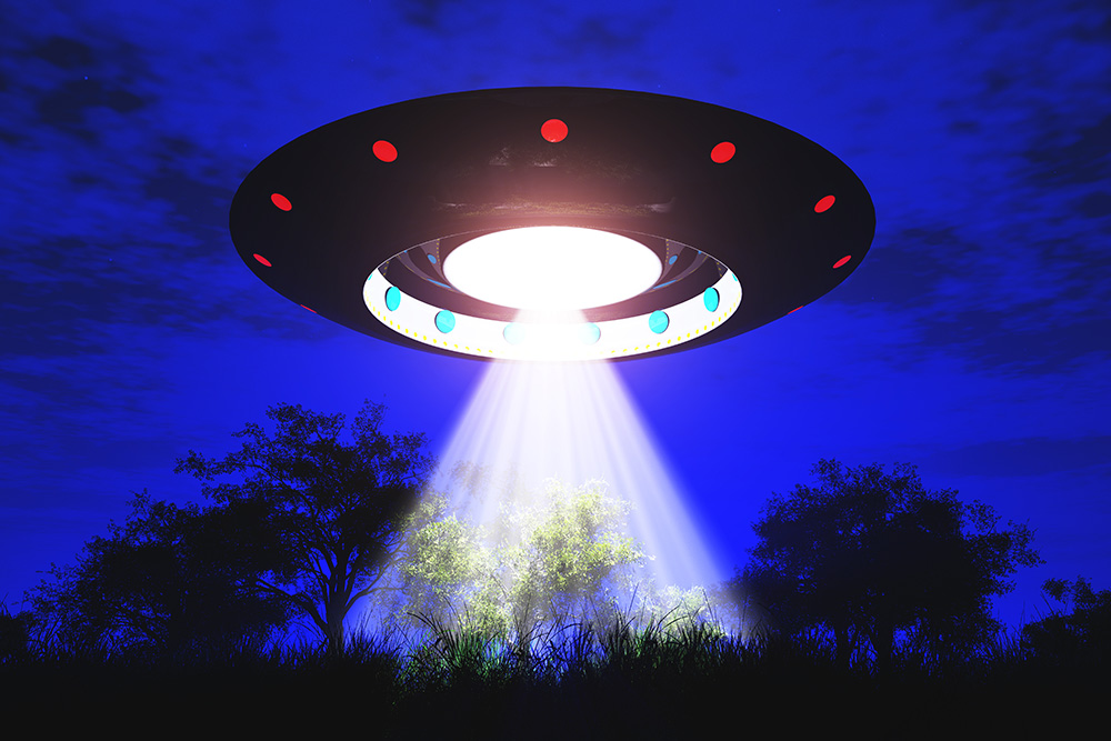 ufo飞碟真实图片 一组神秘UFO图片