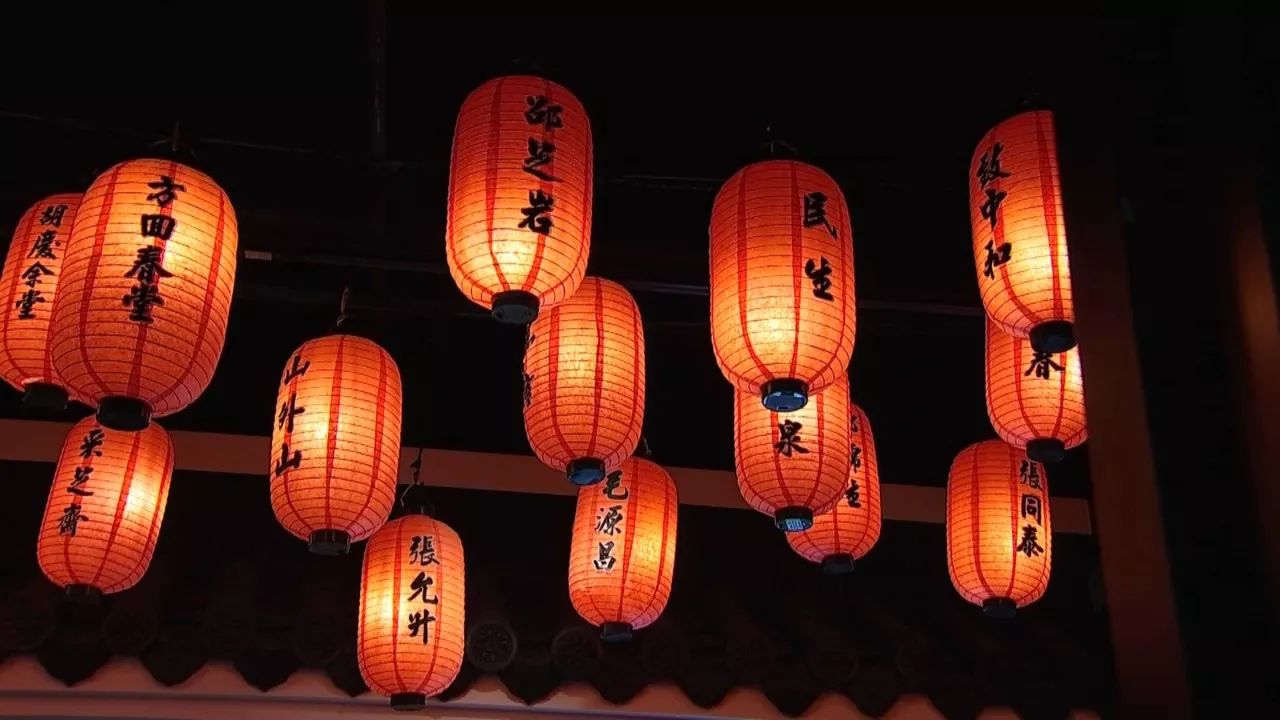 南宋灯笼活化石 福建客家古村落游灯笼