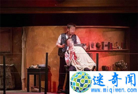 新西兰话剧演出 两名演员当场割喉 一人伤势严重