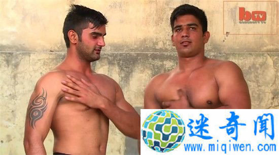 印度有个猛男村肌肉型男不分老少羞红女人脸